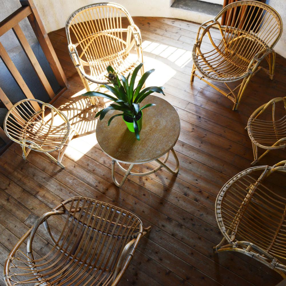 Moulin de la coutancière : Salon tour